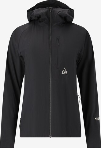 SOS Performance Jacket 'Ben Nevis' in Black: front