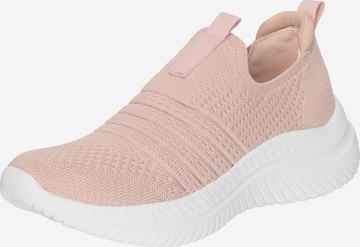 Scarpa slip-on di Elara in rosa: frontale