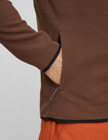MAMMUT Athletic Fleece Jacket in Brown