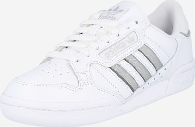 ADIDAS ORIGINALS Låg sneaker 'Continental 80' i basalgrå / silver / vit, Produktvy