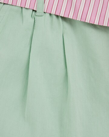 WE Fashion Свободный крой Штаны в Зеленый