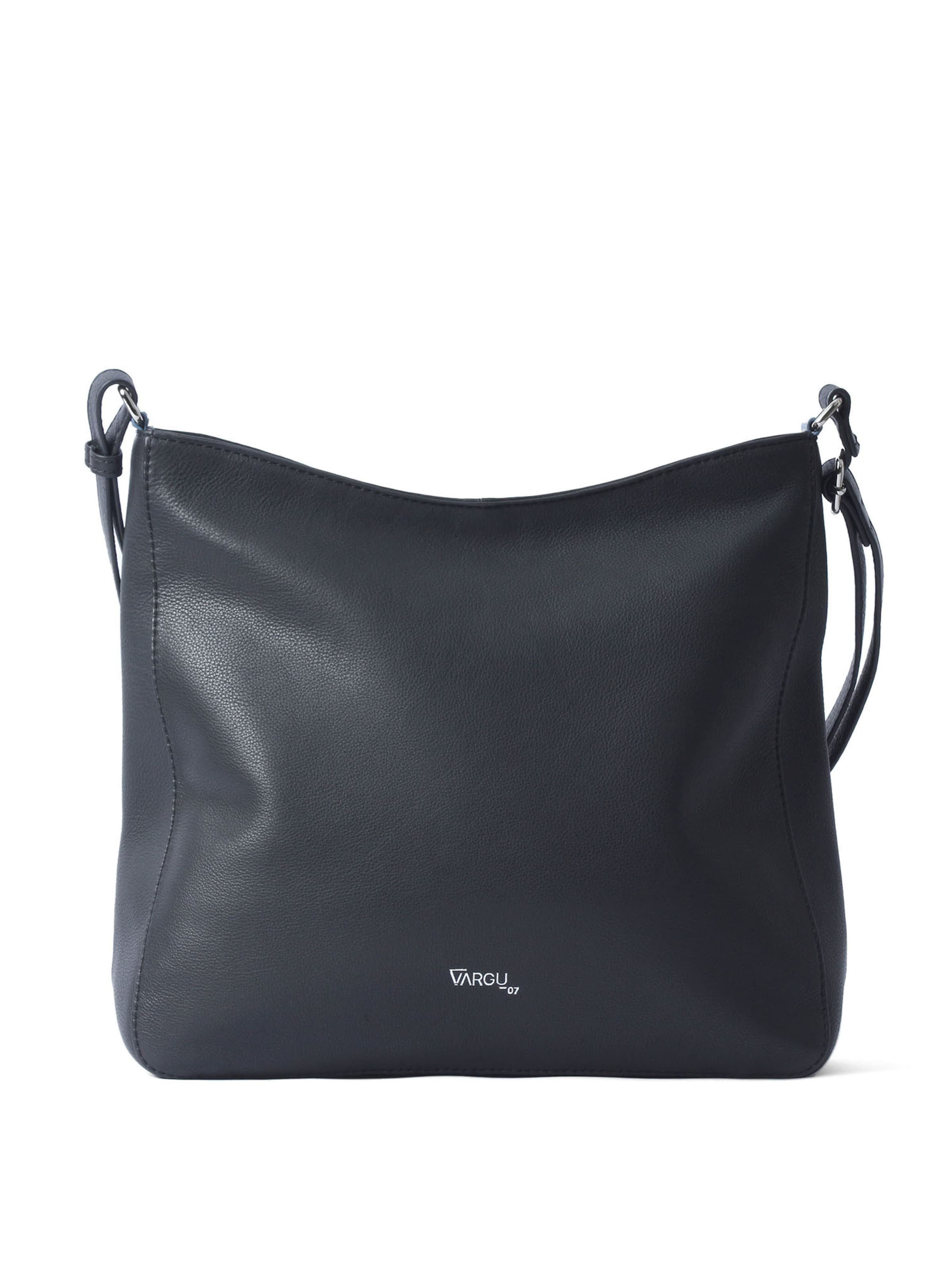 VARGU Umhängetasche 'Lunua 1' in Schwarz: Vorderseite