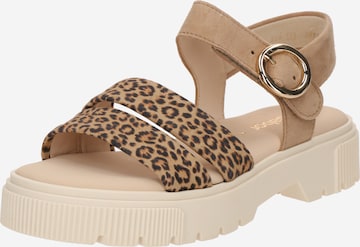 GABOR Sandaler i beige: forside