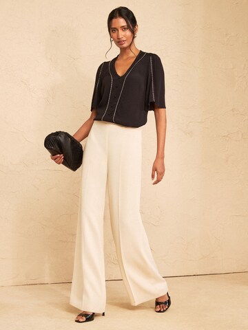 love & roses - Blusa en negro