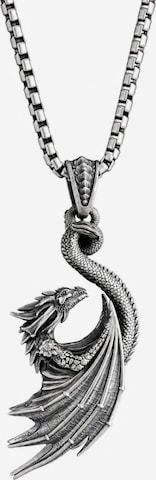 REYTEL Pendant 'DRAGON' in Silver: front