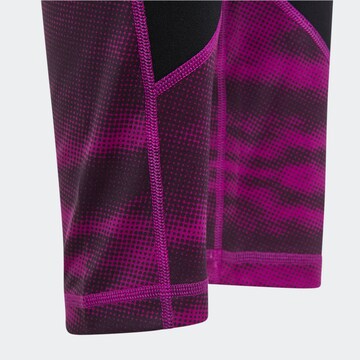 ADIDAS PERFORMANCE Skinny Sportovní kalhoty – pink