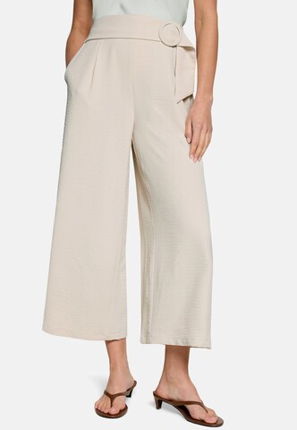 zero Skinny Broek in Beige: voorkant