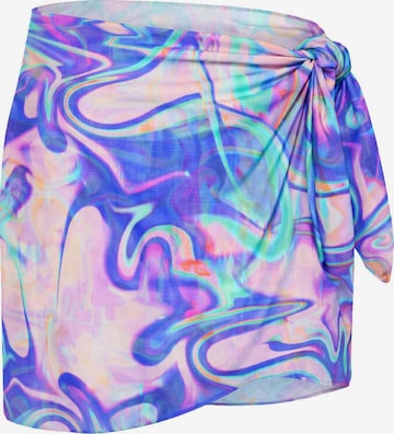 Vêtement de plage 'Beach Wrap' Kalaia en bleu : devant