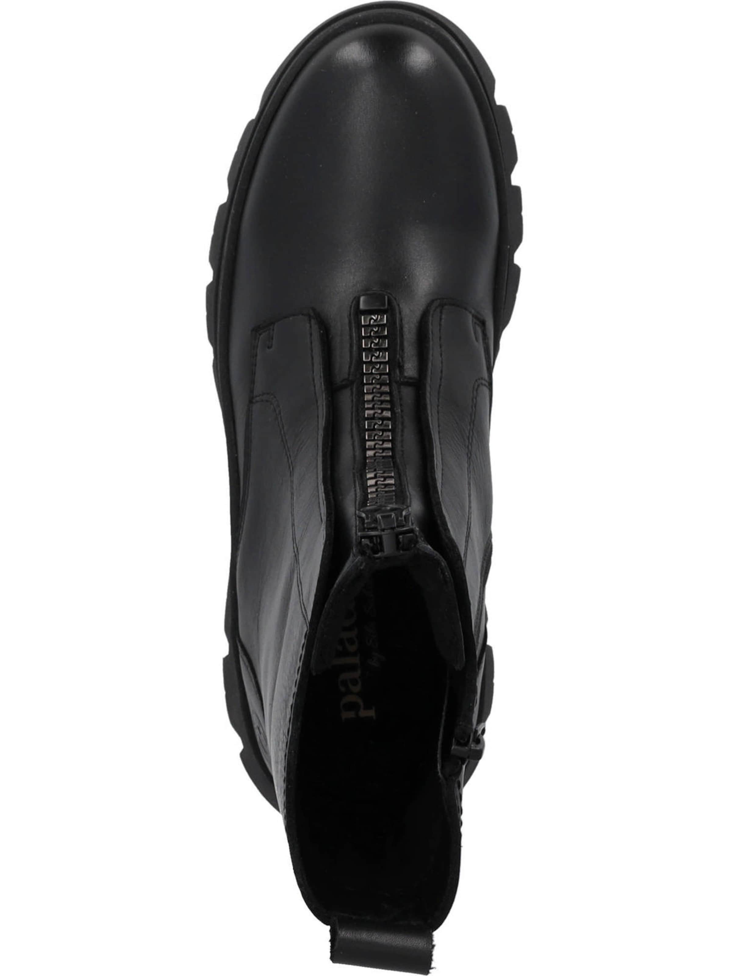 Palado by Sila Sahin Enkellaarsjes 'Lazgar' in Zwart