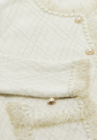 ALARY Knit Cardigan in White