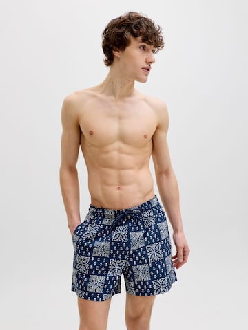 JACK & JONES Zwemshorts in Blauw