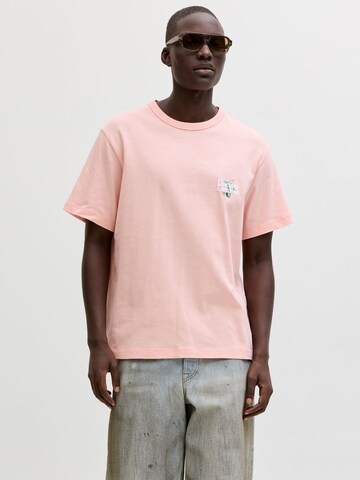 JACK & JONES - Camiseta 'JORMontauk' en rosa: frente
