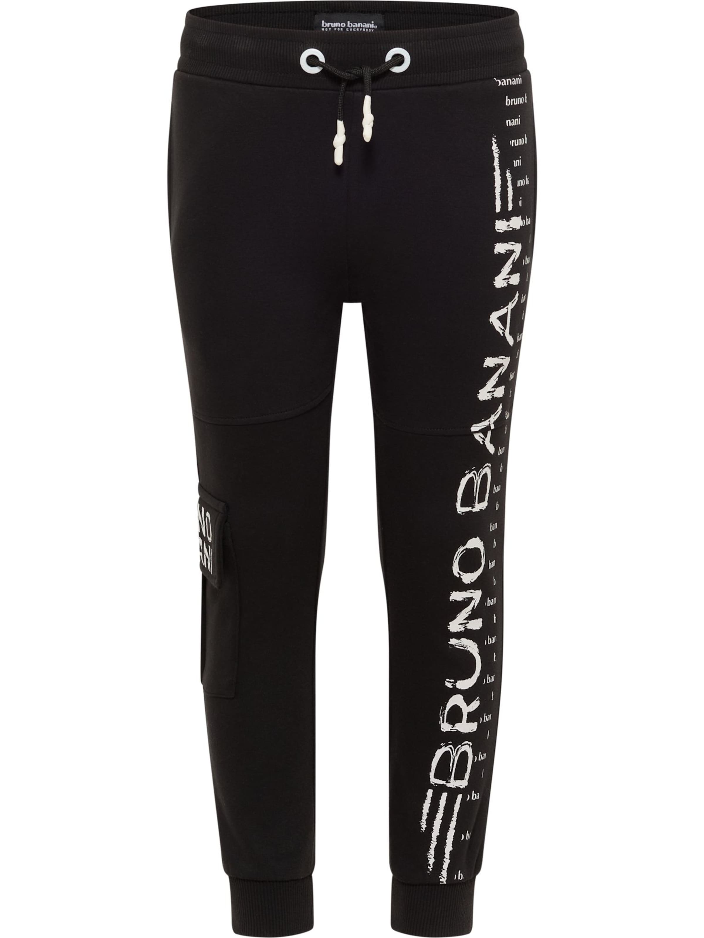 Effilé Pantalon 'DRISCOLL' Bruno Banani en noir : devant