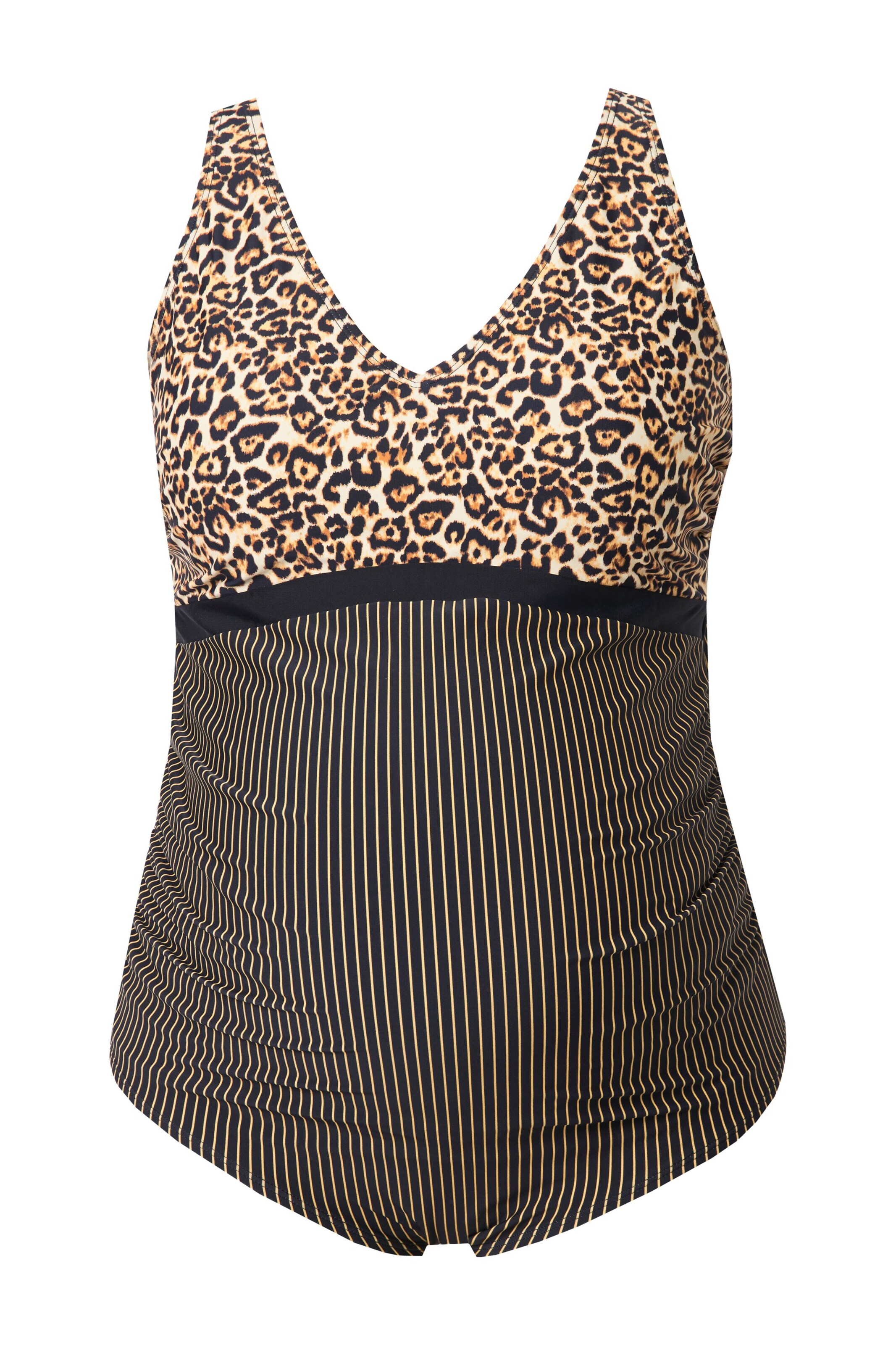 Ulla Popken Badpak in Oranje: voorkant