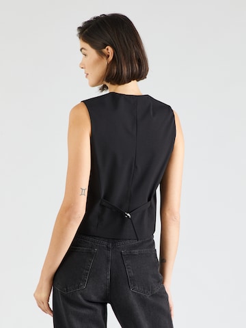 WEEKDAY Gilet 'Mica' in Zwart