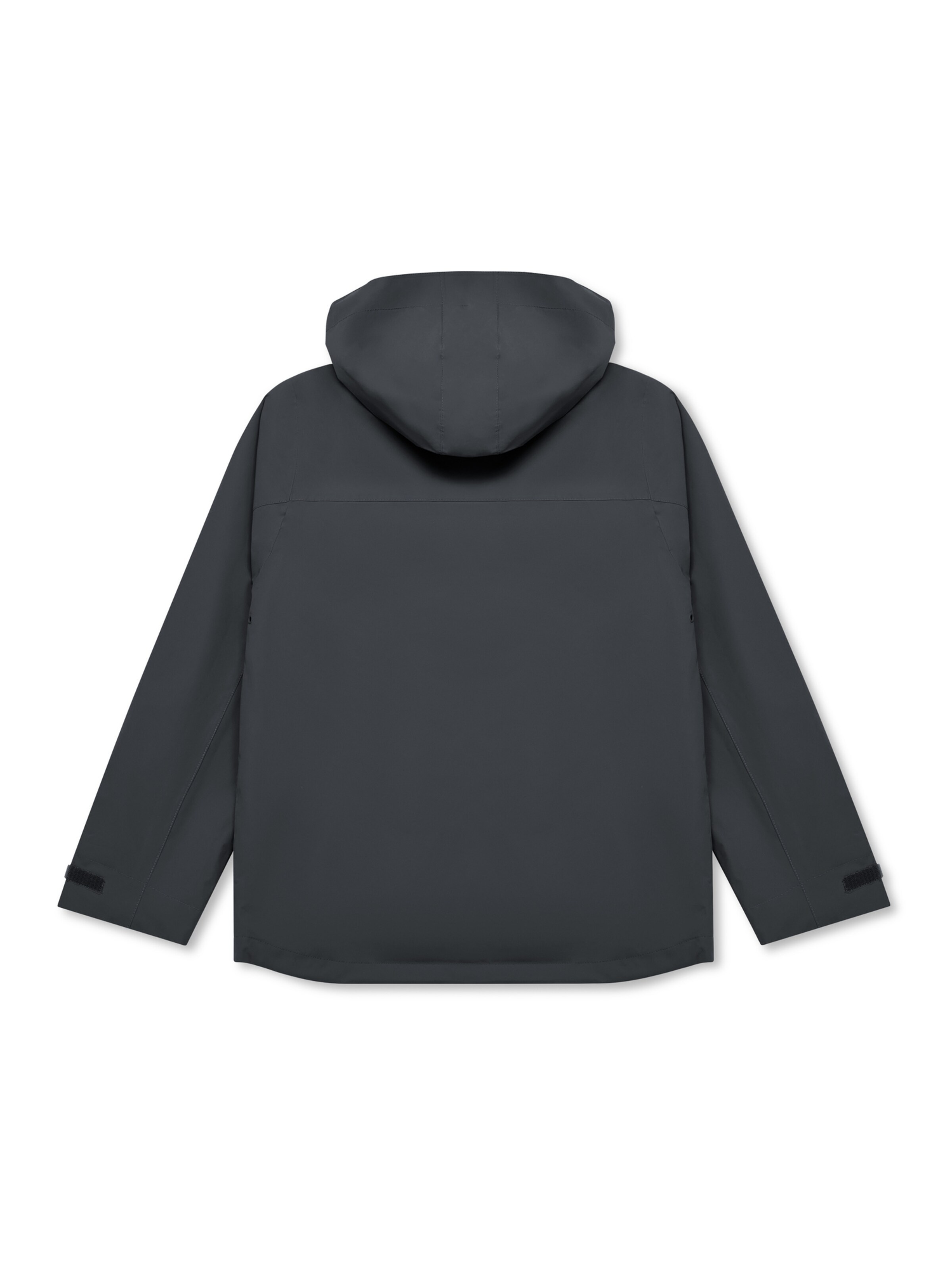 OAK25 Weatherproof jacket 'LumoSense' in Black: back