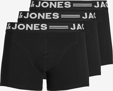 Boxeri 'Sense' de la JACK & JONES pe negru: față