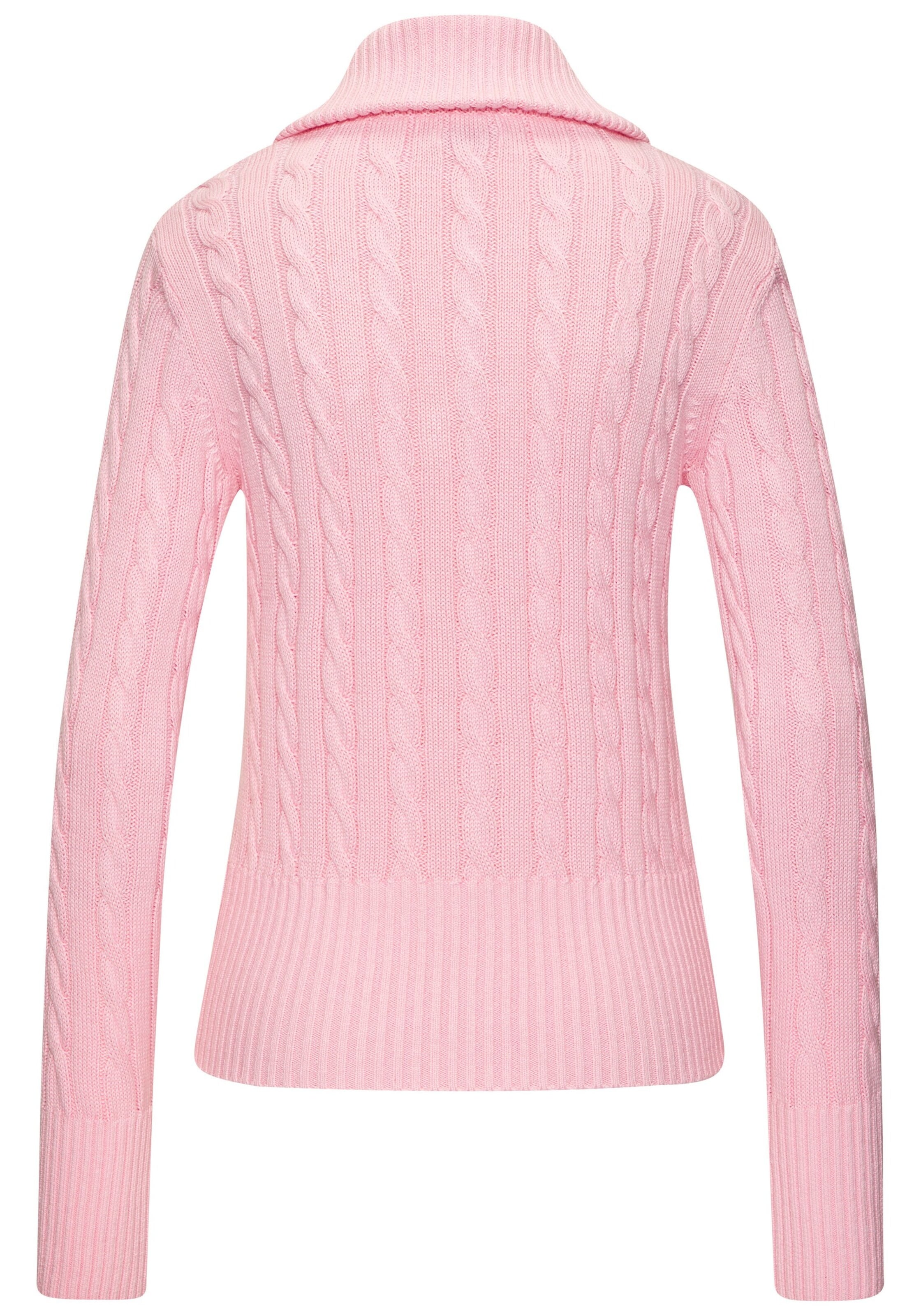 LASCANA Knit Cardigan in Pink