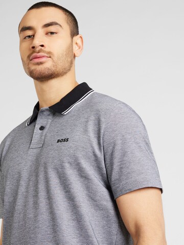 BOSS Poloshirt 'Peoxford' in Grau