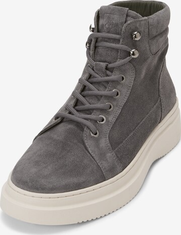 Marc O'Polo Lace-Up Boots in Grey: front