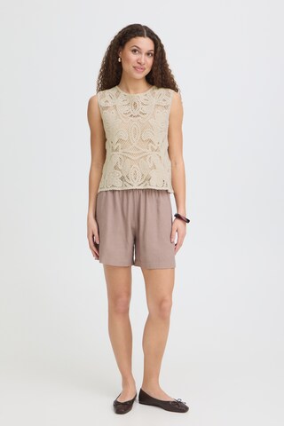 Fransa Top 'PRIM' in Beige