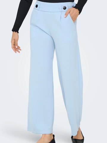 JDY Wide Leg Hose 'JDYGEGGO' in Blau