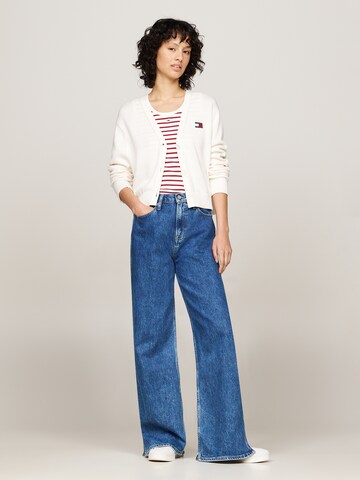 Cardigan 'ESSENTIAL' Tommy Jeans en blanc