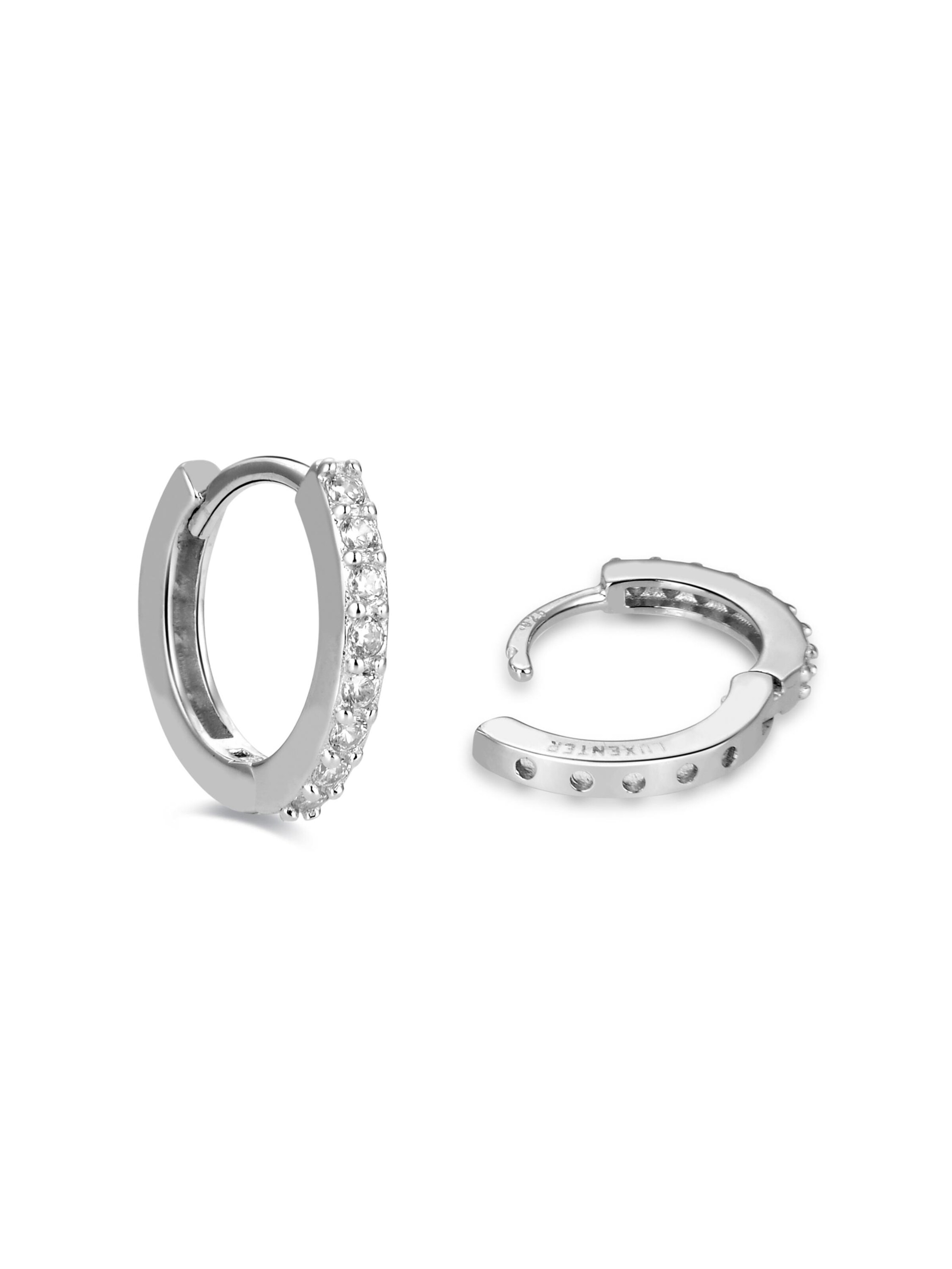 Luxenter Oorbellen 'Valarys' in Wit