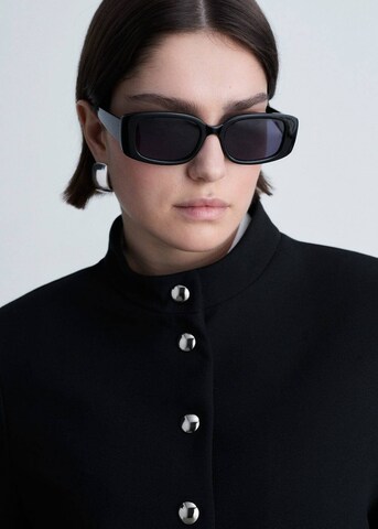 MANGO Jacke 'Dora' in Schwarz