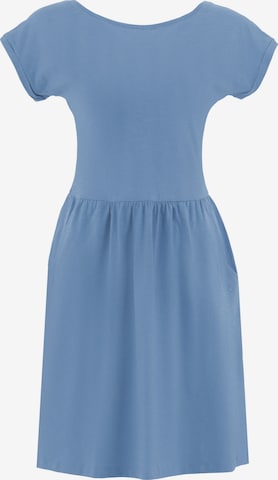 Organication Dress in Blue: front