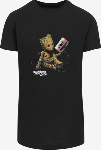 F4NT4STIC Shirt 'Marvel Guardians Of The Galaxy' in Zwart