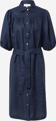rosemunde Košilové šaty – modrá: přední strana