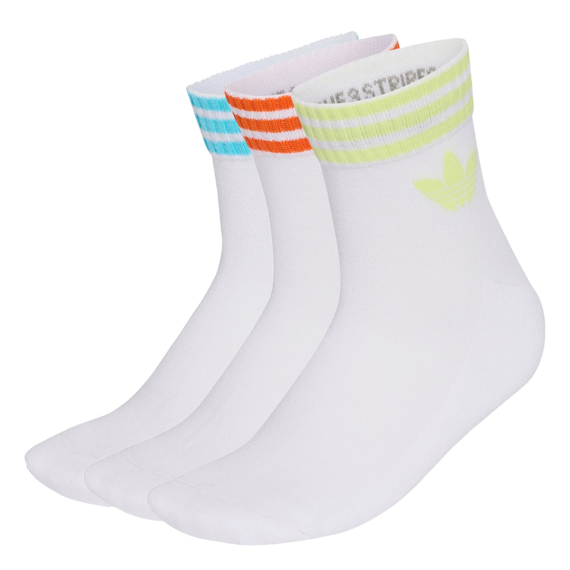 Calzino di ADIDAS ORIGINALS in bianco: frontale