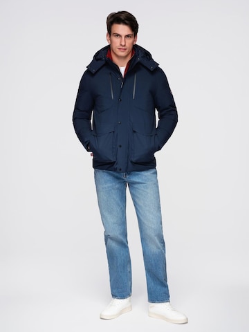 Ombre Winter jacket in Blue