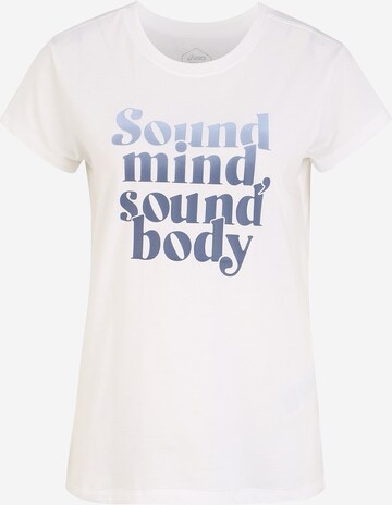 ASICS Performance Shirt in White: front