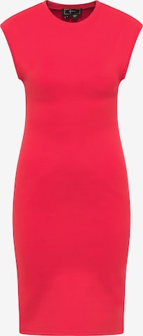 faina - Vestido en rojo: frente