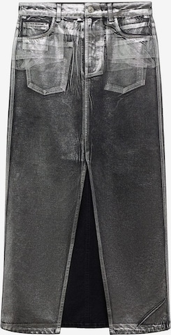 MANGO Skirt 'Shimmer' in Black: front