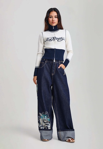 Ed Hardy - Loosefit Vaquero en azul