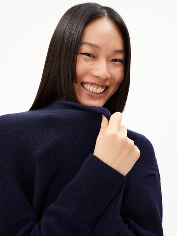 ARMEDANGELS Knit cardigan 'Kassandraa' in Blue