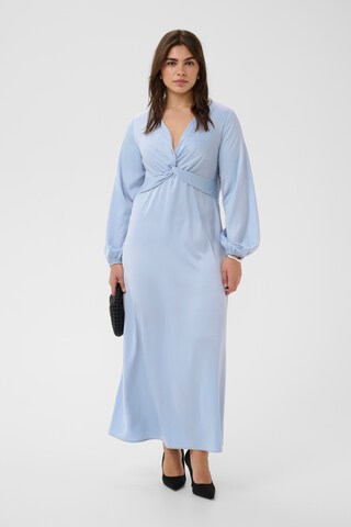 KAFFE CURVE Jurk 'Jamie' in Blauw
