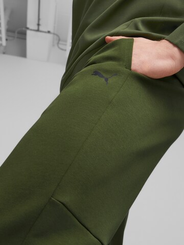 PUMA Tapered Sportbyxa 'Rad/Cal' i grön