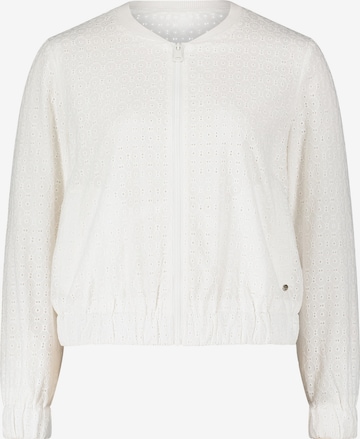 Betty & Co Between-Season Jacket in White: front