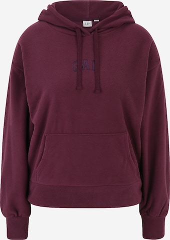 Sweat-shirt 'ARCTIC' Gap Tall en violet : devant