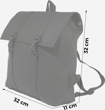 RAINS Rucksack in Schwarz