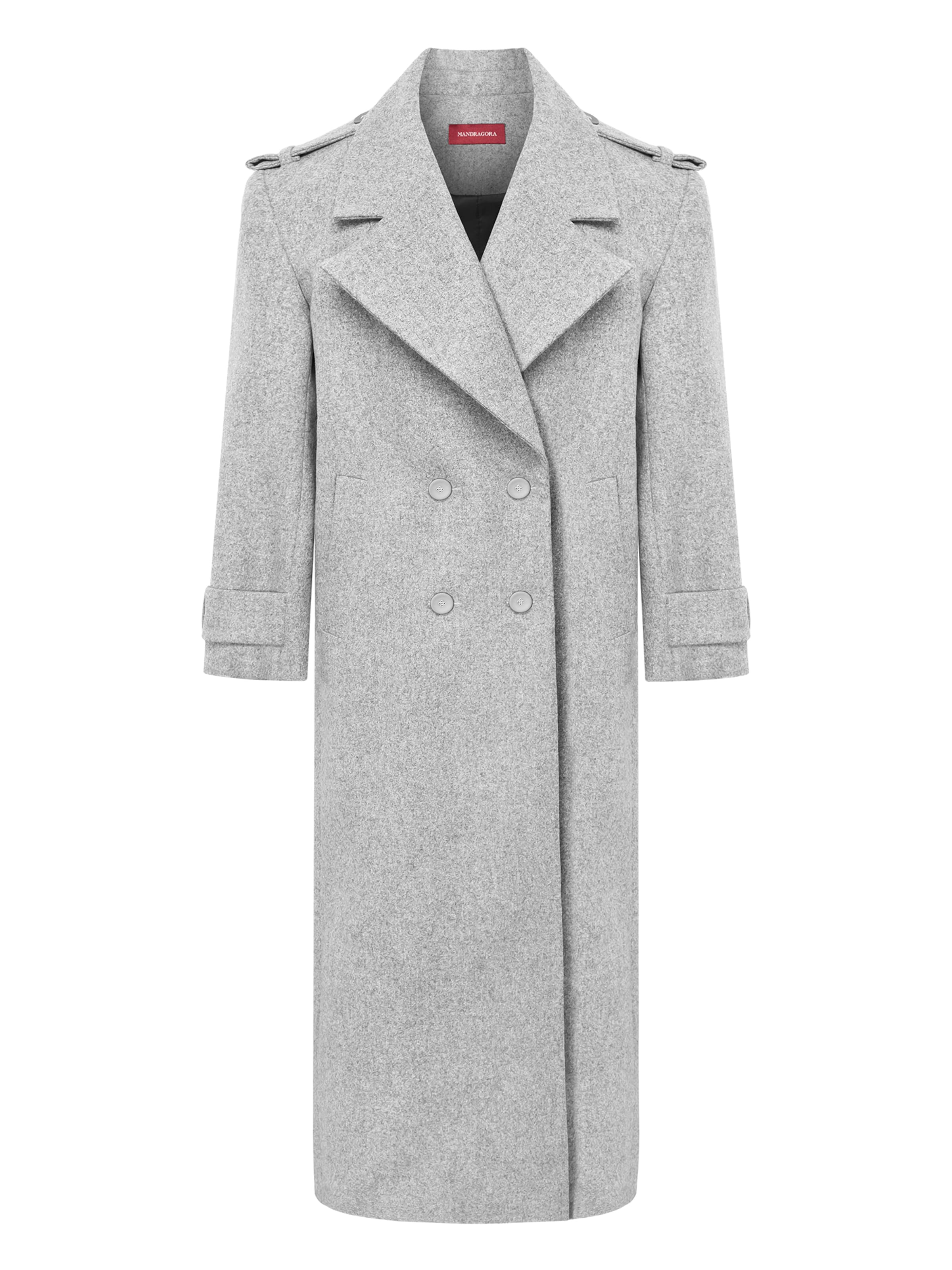 mandragora Übergangsmantel 'Marove'‌‌‌‌‌ in grau, Produktansicht