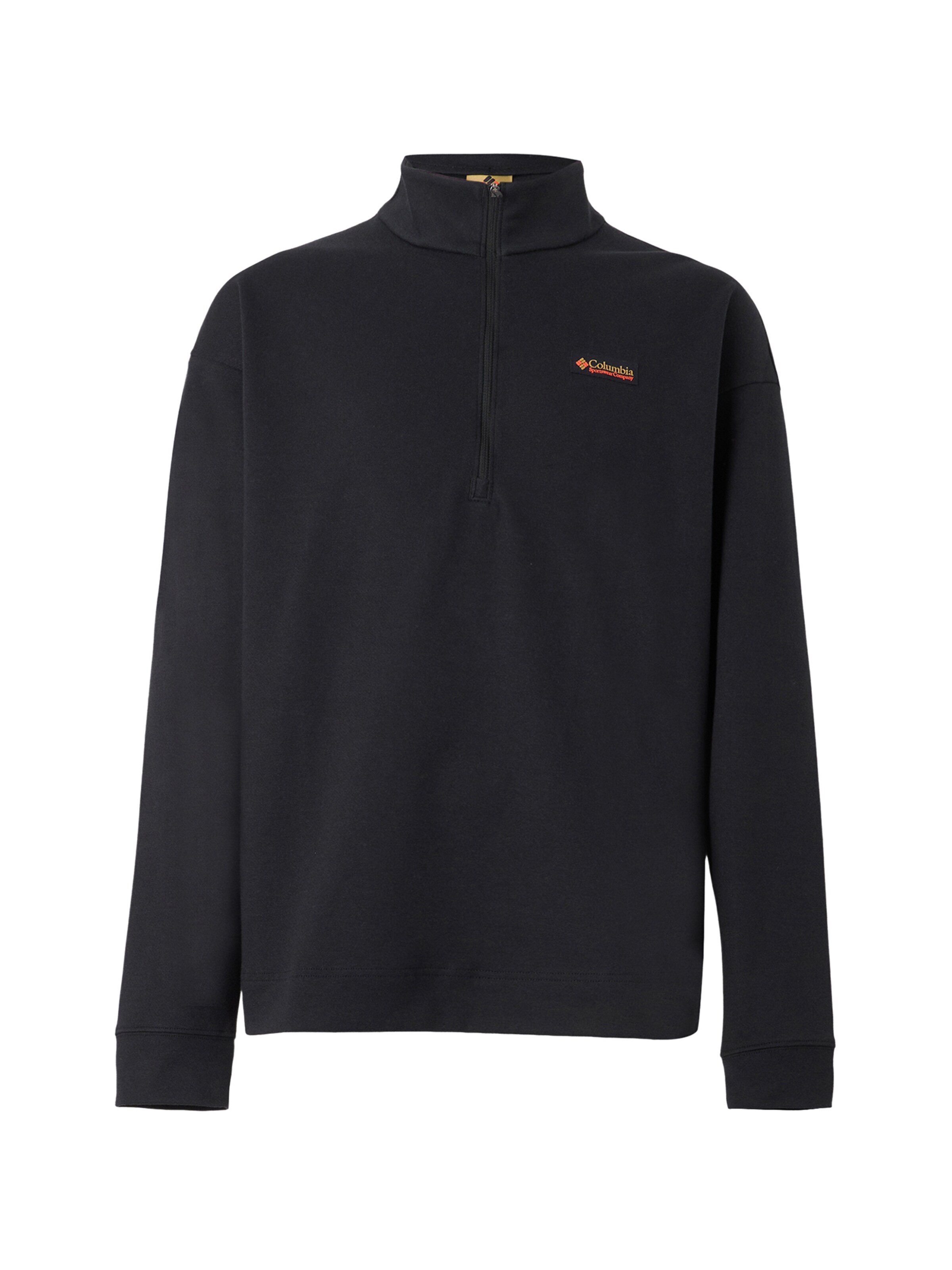 COLUMBIA Sportpullover 'Sauvie Sky™' in Schwarz: Vorderseite