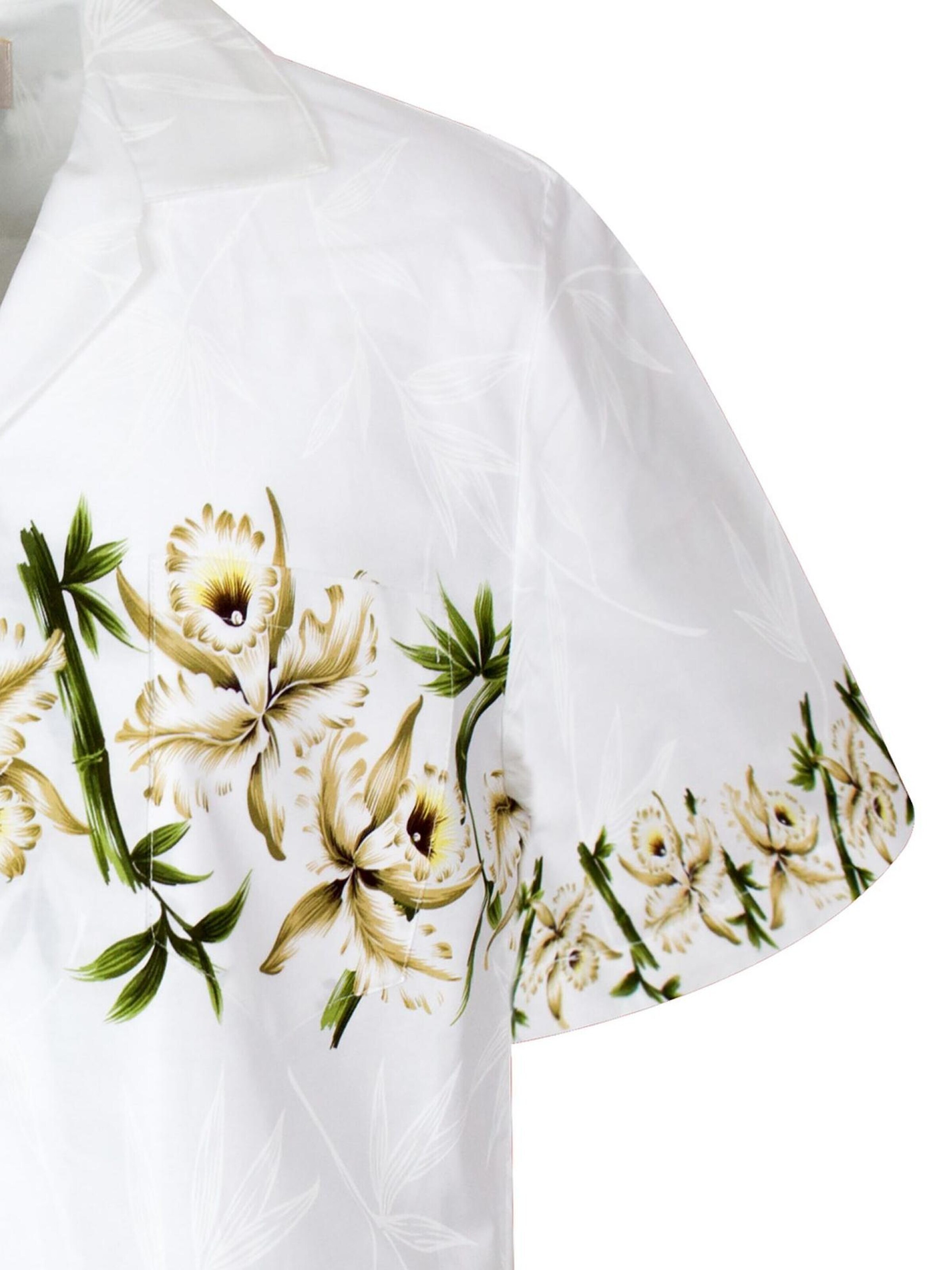 Regular fit Camicia 'Bambus Brustdruck' di KY's in bianco