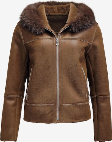 Funk since 1776 Winter Jacket in Brown: front