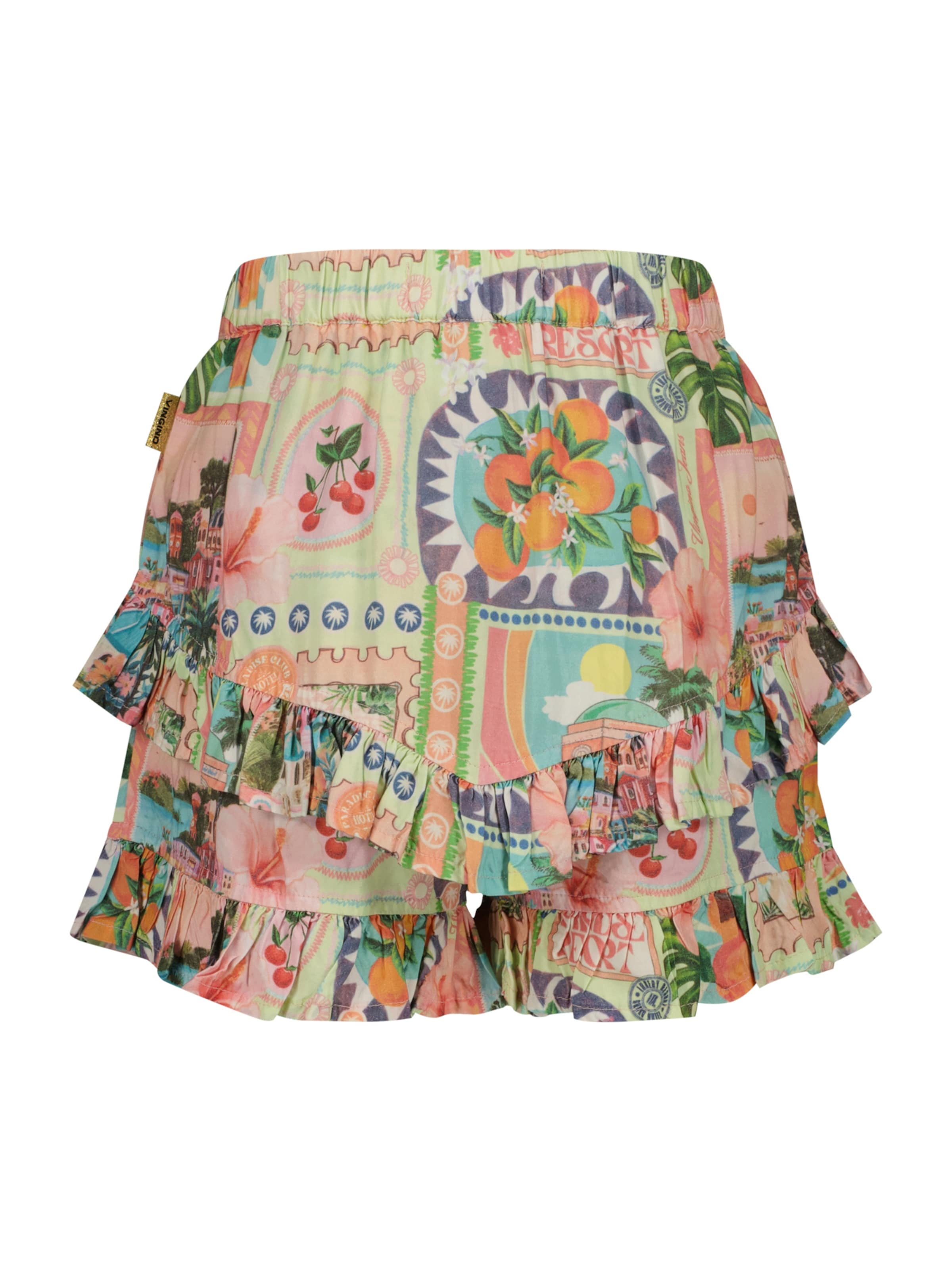 VINGINO Wide leg Broek 'Rany' in Groen