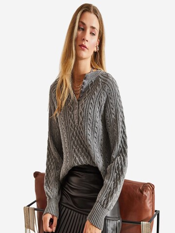Bianco Lucci Pulover 'Pullover' | siva barva
